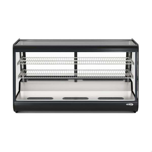 Koolmore 48 in. Countertop Bakery Display Refrigerator in Black, 7 cu. ft. - CDC-7C-BK