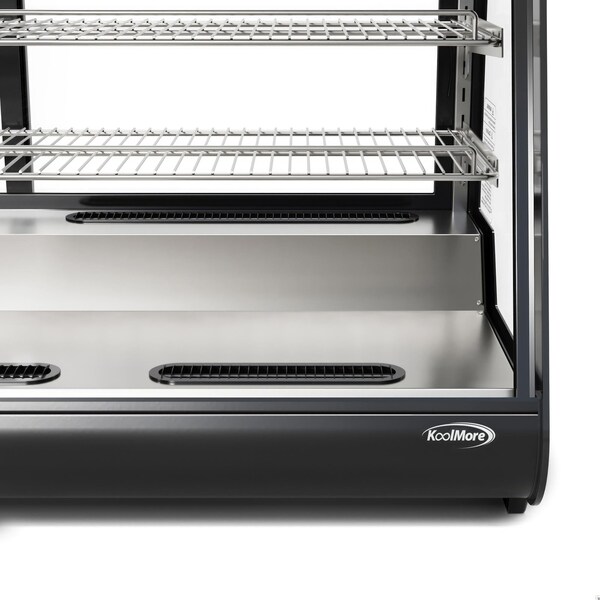 Koolmore 48 in. Countertop Bakery Display Refrigerator in Black, 7 cu. ft. - CDC-7C-BK