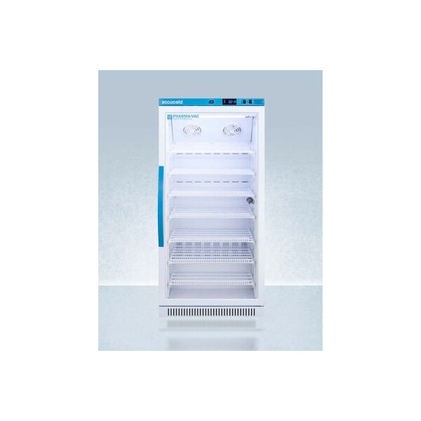 Summit Appliance. Accucold Pharma-Vac Performance Series Upright Vaccine Refrigerator, 8 Cu.Ft., Glass Door - ARG8PV