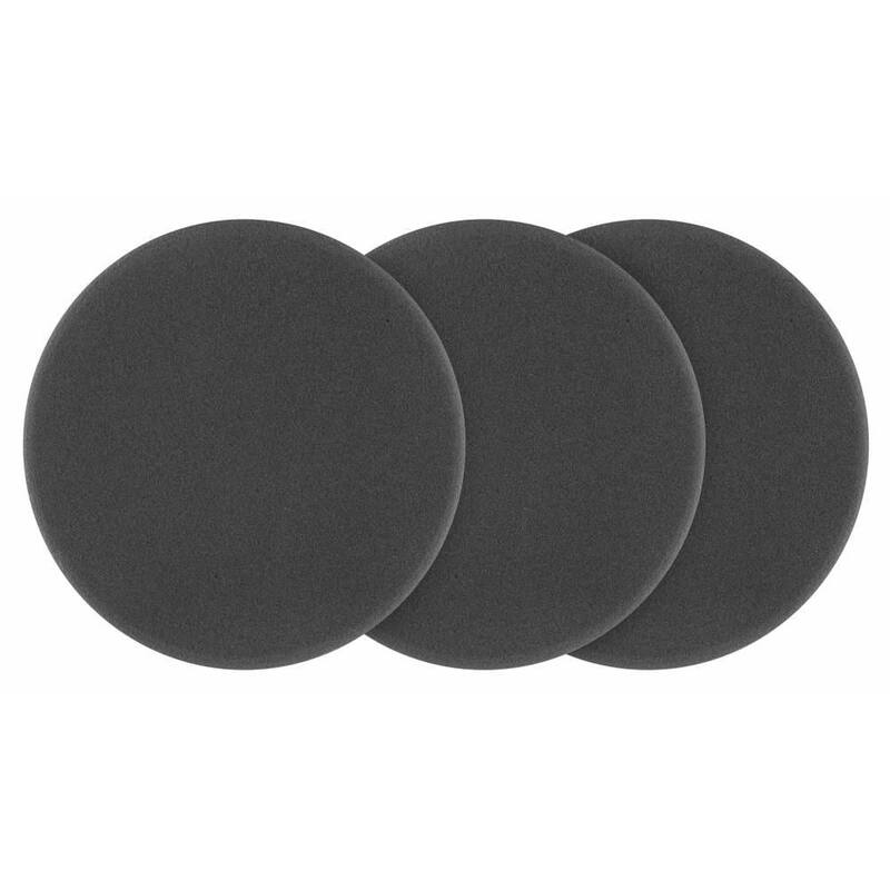 Juego de almohadillas para pulir de acción dual de espuma de 5 pulgadas de RYOBI (Set de 3 piezas) - A38DA301