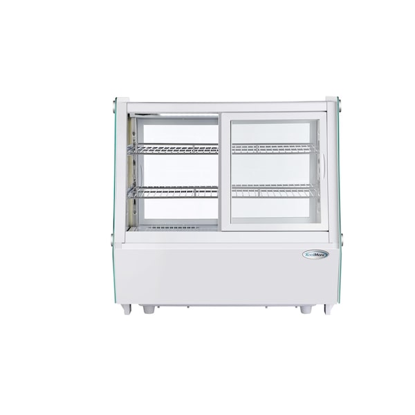 Koolmore 28 in. Self-Service Countertop Display Refrigerator in White - CDC-125-WH
