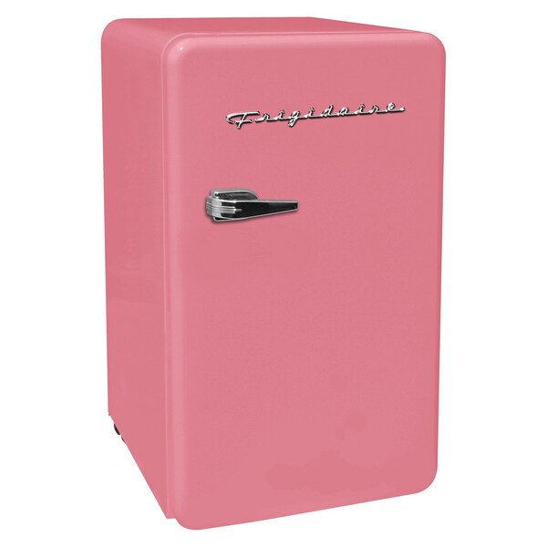 Frigidaire 3.2-Cu.ft 60-Watt Retro Compact Refrigerator, Pink - EFR372-B-PINK