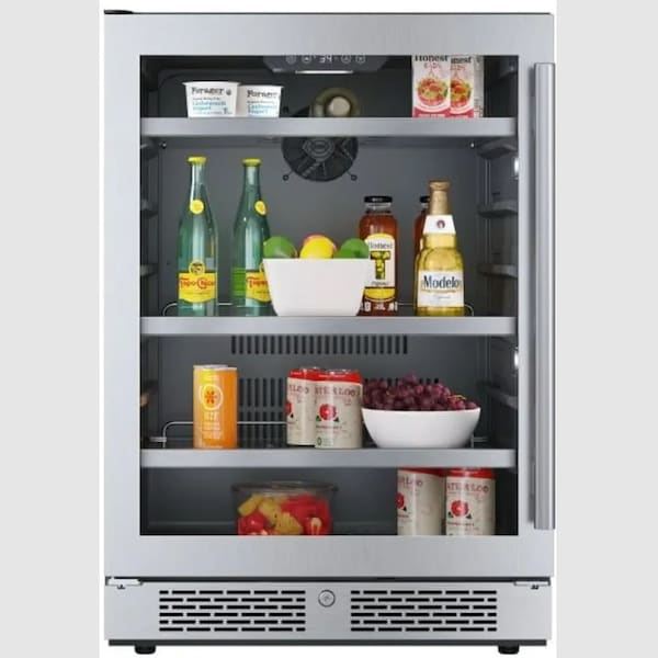 Avallon 24 Inch Wide 140 Can Energy Efficient Beverage Center - ABR242SGLH