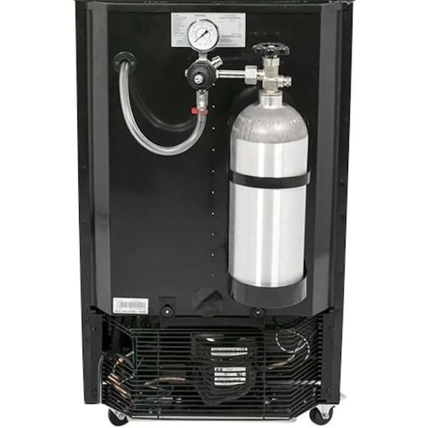 Edgestar 20 Inch Wide Dual Tap Kegerator for Full Size Kegs with Ultra Low Temp - KC2000SSTWINA