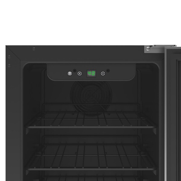 Koolmore 15 in. Small Stainless Steel, Glass-Door Built-In Refrigerator and Beverage Cooler, 3 cu. ft. - KM-BIR3C-GD