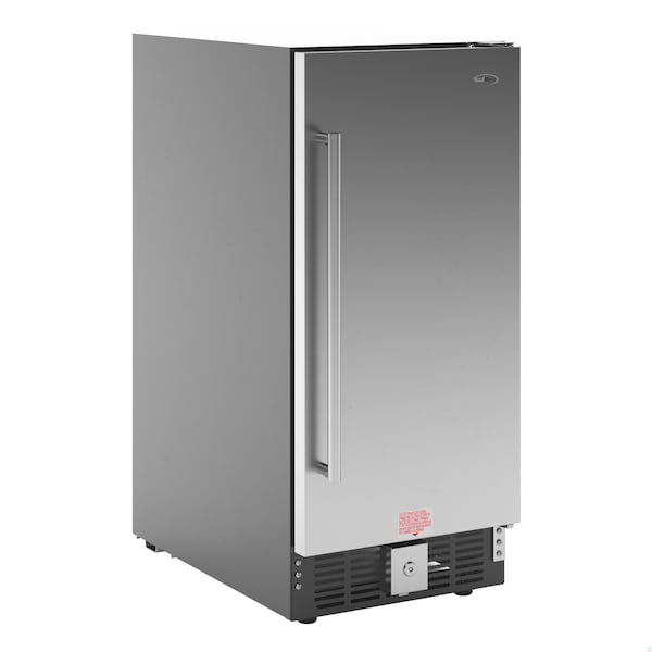 Koolmore 15 in. Small Stainless Steel Built-In Refrigerator and Beverage Cooler, 3 cu. ft. - KM-BIR3C-SS