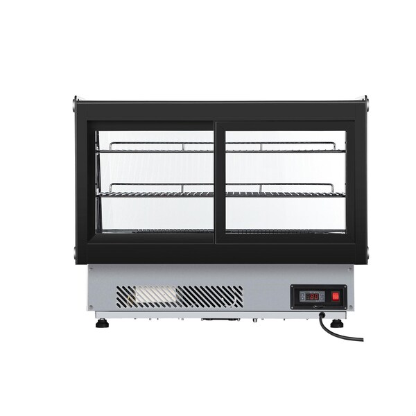 Koolmore 34.5 in. Drop-In Countertop Display Refrigerator in Black - DICDC-160-BK