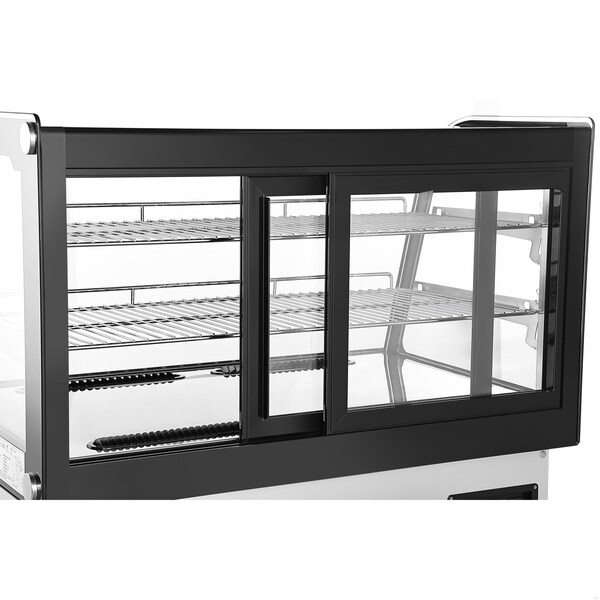 Koolmore 34.5 in. Drop-In Countertop Display Refrigerator in Black - DICDC-160-BK