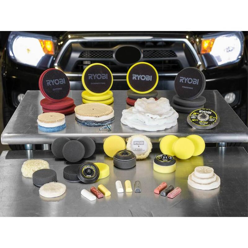 Set de almohadillas correctoras para pulidor de doble acción de espuma de 5 pulgadas (3 piezas) - A38DA302