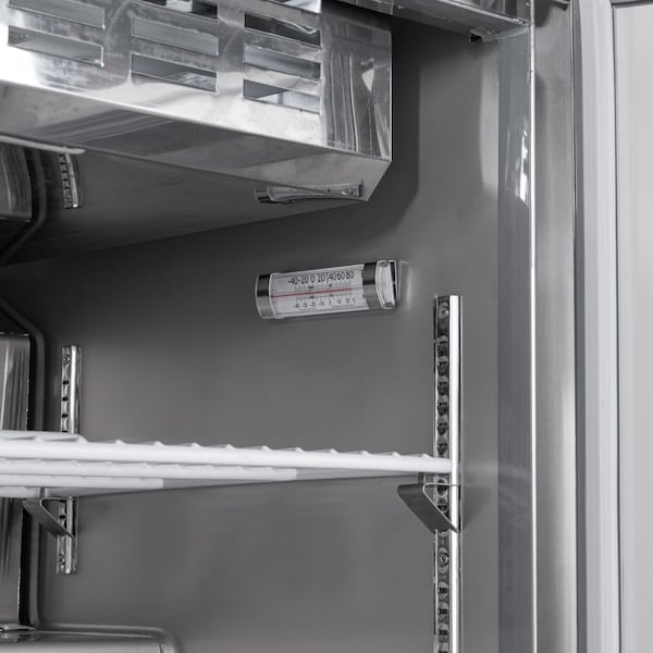 Koolmore 48 in. Commercial Refrigerated Prep Station Cold Table, Refrigerator with 9 Pan Storage - KM-RBT-48C