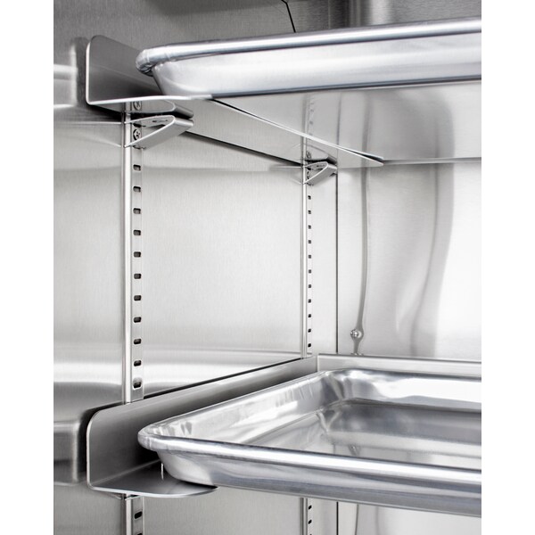 Summit 24" Wide Mini Reach-In All-Refrigerator with Dolly - FFAR12WRI