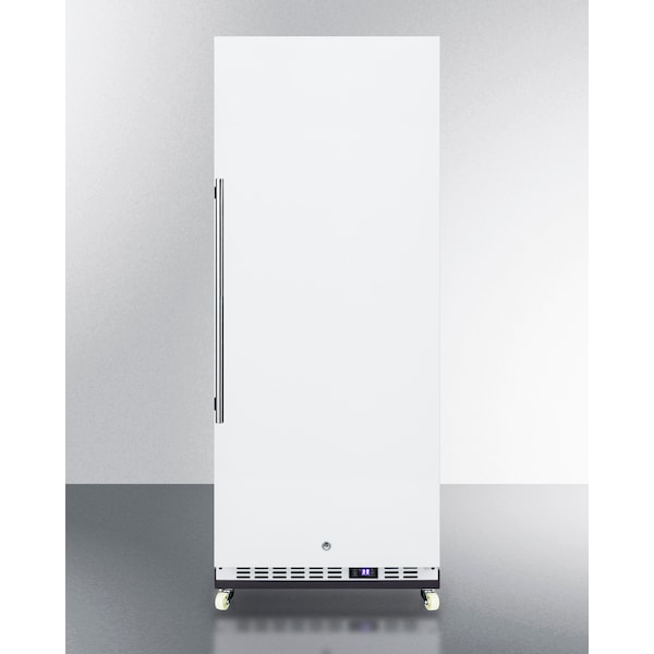 Summit 24" Wide Mini Reach-In All-Refrigerator with Dolly - FFAR12WRI