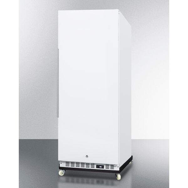 Summit 24" Wide Mini Reach-In All-Refrigerator with Dolly - FFAR12WRI
