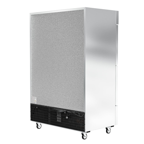 Koolmore 54 in. Commercial Stainless Steel Solid Half Door Reach-In Refrigerator 47 cu. ft. - RIR-2D-SSHD