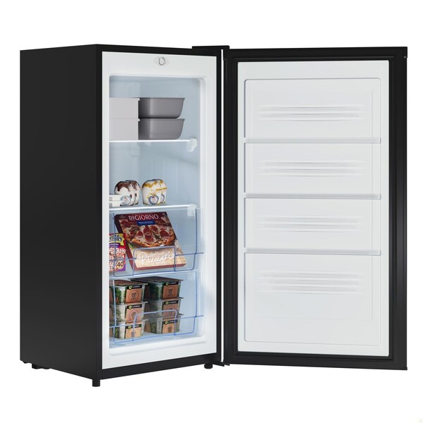 Koolmore 21 in. Convertible Refrigerator/Freezer 4.2 cu. ft. in Silver KM-RUF-42C - KM-RUF-42C