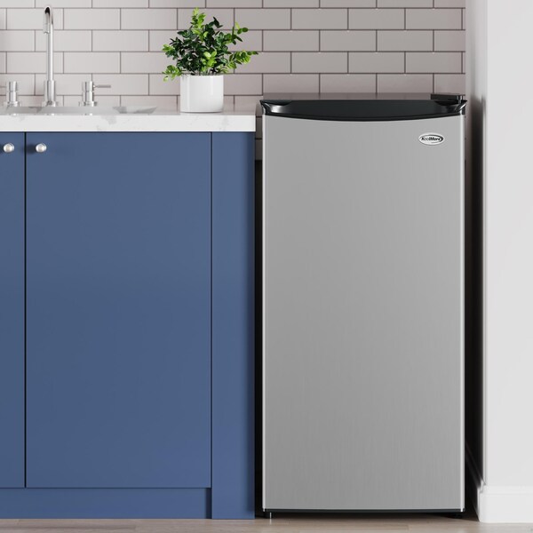 Koolmore 21 in. Convertible Refrigerator/Freezer 4.2 cu. ft. in Silver KM-RUF-42C - KM-RUF-42C