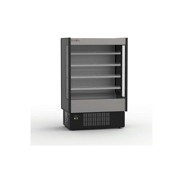 Mvp Group Hydra-Kool Grab-N-Go High Profile Open Display Merchandiser, 78-1/8"W x 31-1/2"D x 76-7/8"H - KGH-OF-80-S