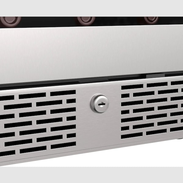 Avallon 24 Inch Wide 53 Bottle Capacity Single Zone Wine Cooler with Right Swing Door - AWC242SZRH