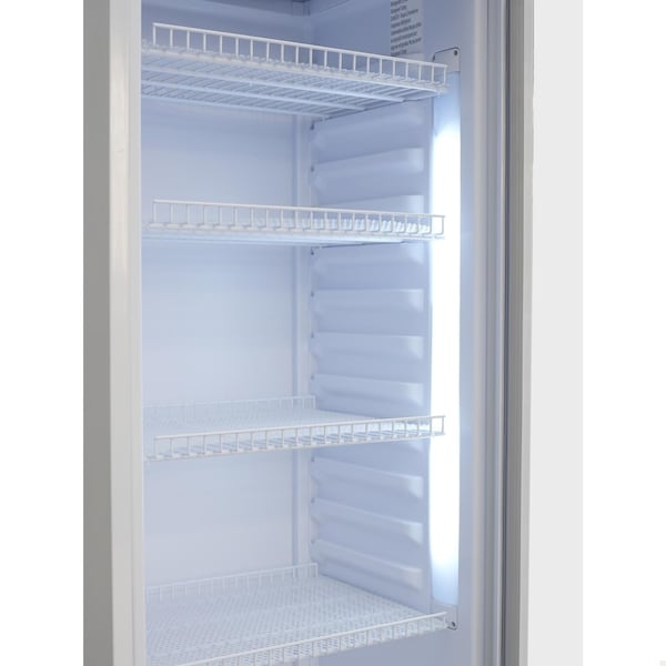 Koolmore 22 in. One-Door Commercial Merchandiser Refrigerator in White, 9 Cu. Ft. KM-MDR-9CPWH - KM-MDR-9CPWH