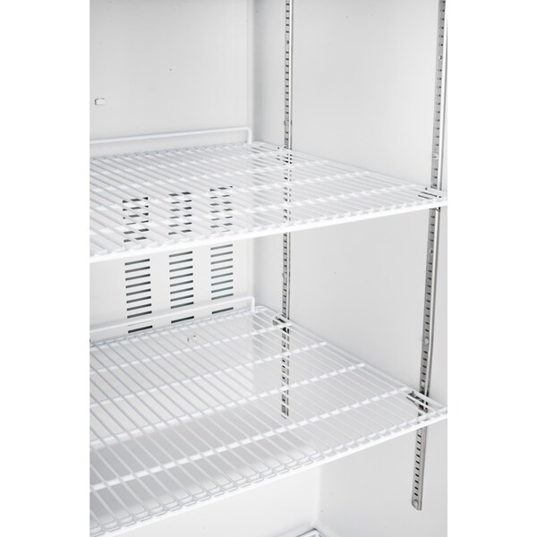 Koolmore 28 in. Commercial One Door Convertible Reach-In Refrigerator/Freezer with 25 Cu. Ft. Capacity White - KM-RIC-1DWH