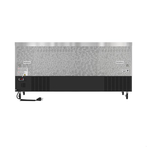 Koolmore 72 in. Three Door Commercial Undercounter Refrigerator 18 cu. ft. KM-UCR-3DSS - KM-UCR-3DSS