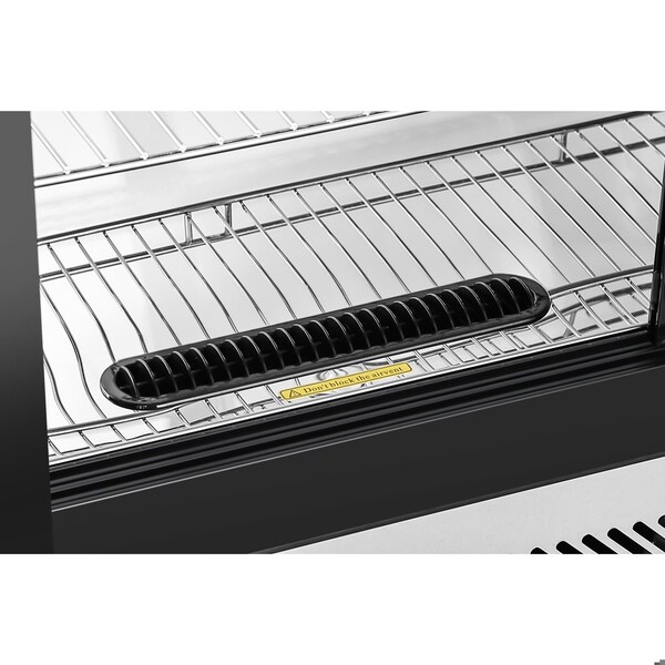 Koolmore 48 in. Drop-In Countertop Display Refrigerator in Black - DICDC-202-BK