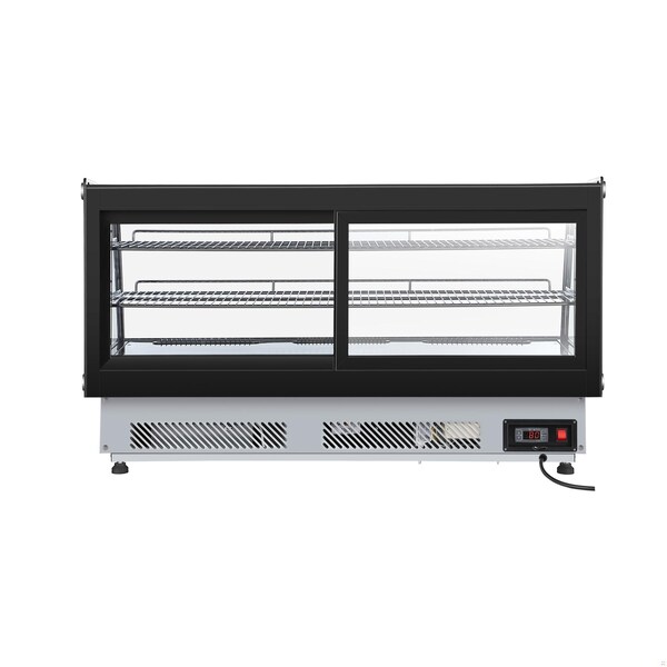 Koolmore 48 in. Drop-In Countertop Display Refrigerator in Black - DICDC-202-BK