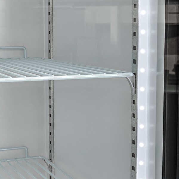 Koolmore 71 in. Three-Door Merchandiser Refrigerator - 56 Cu Ft. - MDR-3GD-63C