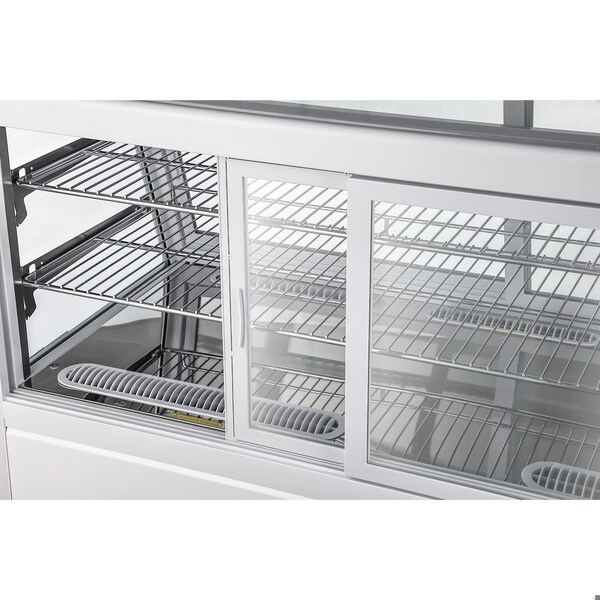 Koolmore 48 in. Self-Service Countertop Display Refrigerator in White - CDC-250-WH