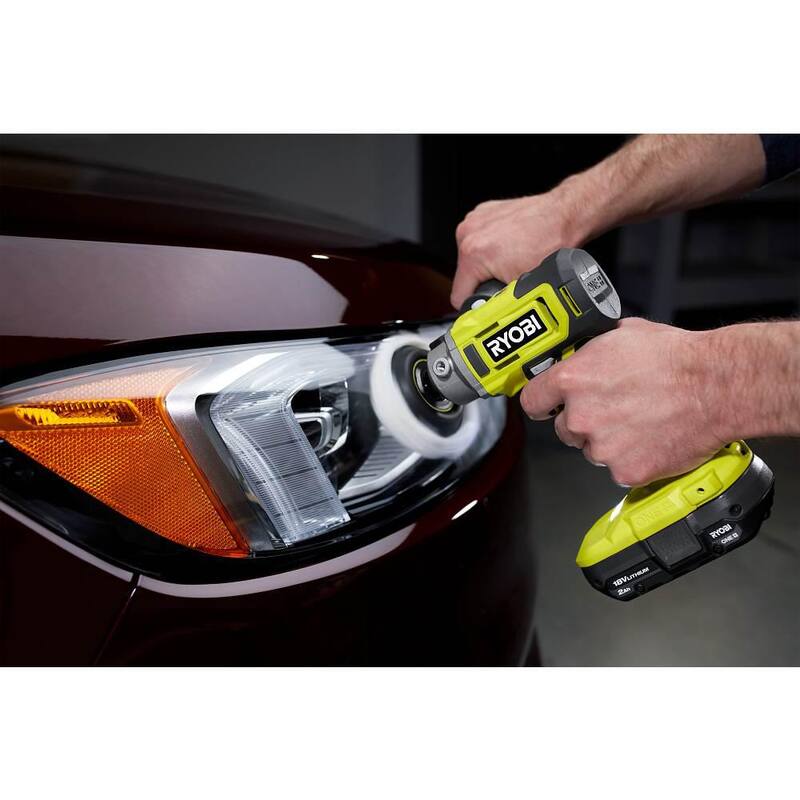 Set de accesorios para pulir/lijar detalles de RYOBI (8 piezas) - A95DP801