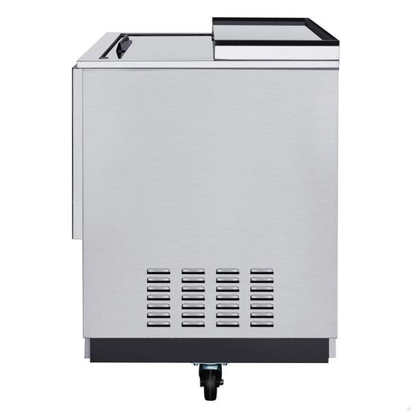 Koolmore 36 in. Commercial Bottle Cooler in Stainless-Steel with Built-In Opener, ETL Listed, 9 cu. ft. - KM-BOC36-SS