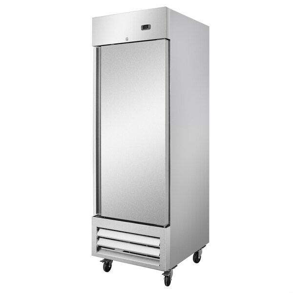 Koolmore 27 in. Commercial One Door Convertible Refrigerator/Freezer with 23 Cu. Ft. Capacity KM-RIC-1DSS - KM-RIC-1DSS