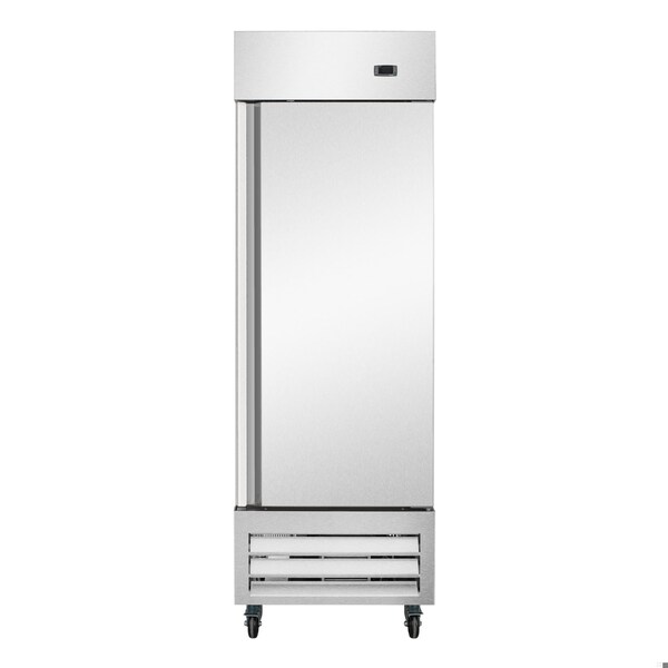 Koolmore 27 in. Commercial One Door Convertible Refrigerator/Freezer with 23 Cu. Ft. Capacity KM-RIC-1DSS - KM-RIC-1DSS