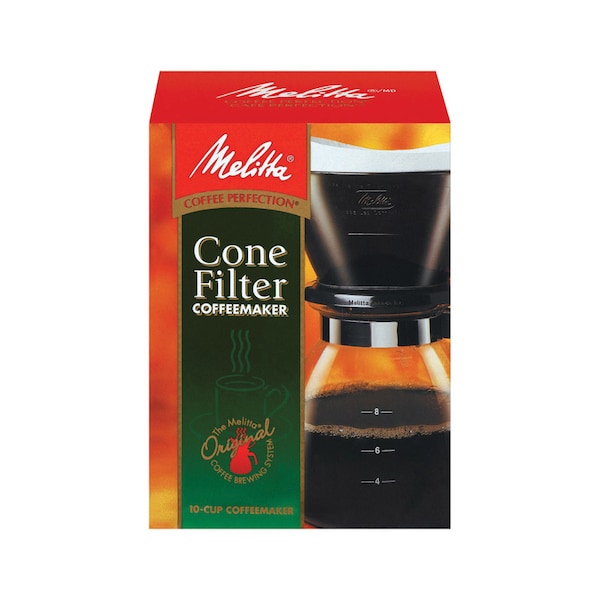 Melitta Melitta 10 cups Black Pour-Over Coffee Brewer - 640616