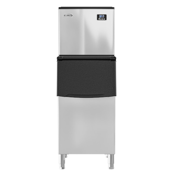 Koolmore 25 in. Stainless-Steel Commercial Ice Maker with Full Cube Production, 420 Lbs/24h - KM-CIM-400