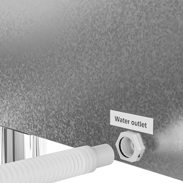 Koolmore 25 in. Stainless-Steel Commercial Ice Maker with Full Cube Production, 420 Lbs/24h - KM-CIM-400