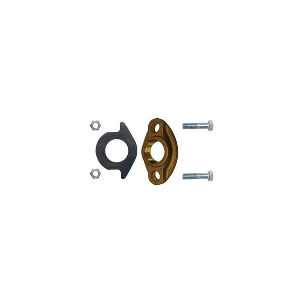 Midland Industries Midland Industries 970218 2 in. Brass Lead Free Water Meter Flange Kits - 970218