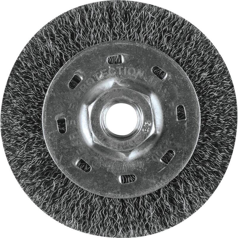 Makita 4 pulgadas x 5/8 pulgadas-11 Cepillo de Rueda de Alambre Retorcido - A-98376