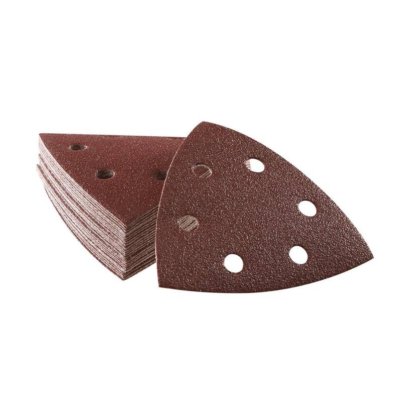Hoja de lijado para herramienta oscilante, grano grueso de 80 (paquete de 25) - SDTR082C