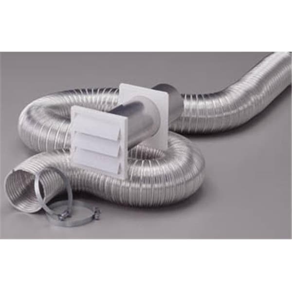 Dundas Jafine Dundas Jafine Inc. Flexible Aluminum Louvered Dryer Vent Kit  MLFVK48E - MLFVK48E