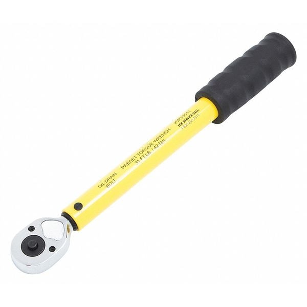 Steelman Preset, 3/8" Drive, 31 ft.-lb., Yellow - JSP95511