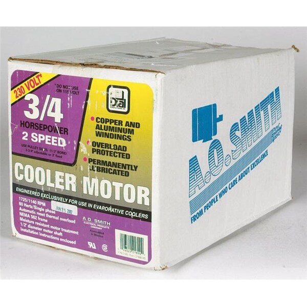 Dial Dial 4204004 Metal Black Evaporative Cooler Motor Kit - 4204004