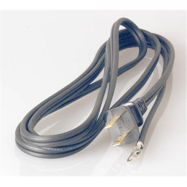 Southwire Coleman Cable 09327 6 ft. 16/2 Wire Gauge Black Replacement Iron Cord - 9327