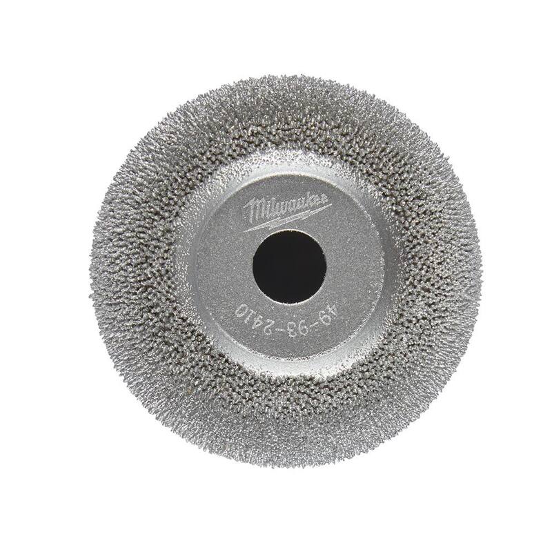 Rueda de pulido de baja velocidad y contorno ensanchado de 2 pulgadas de Milwaukee - 49-93-2410