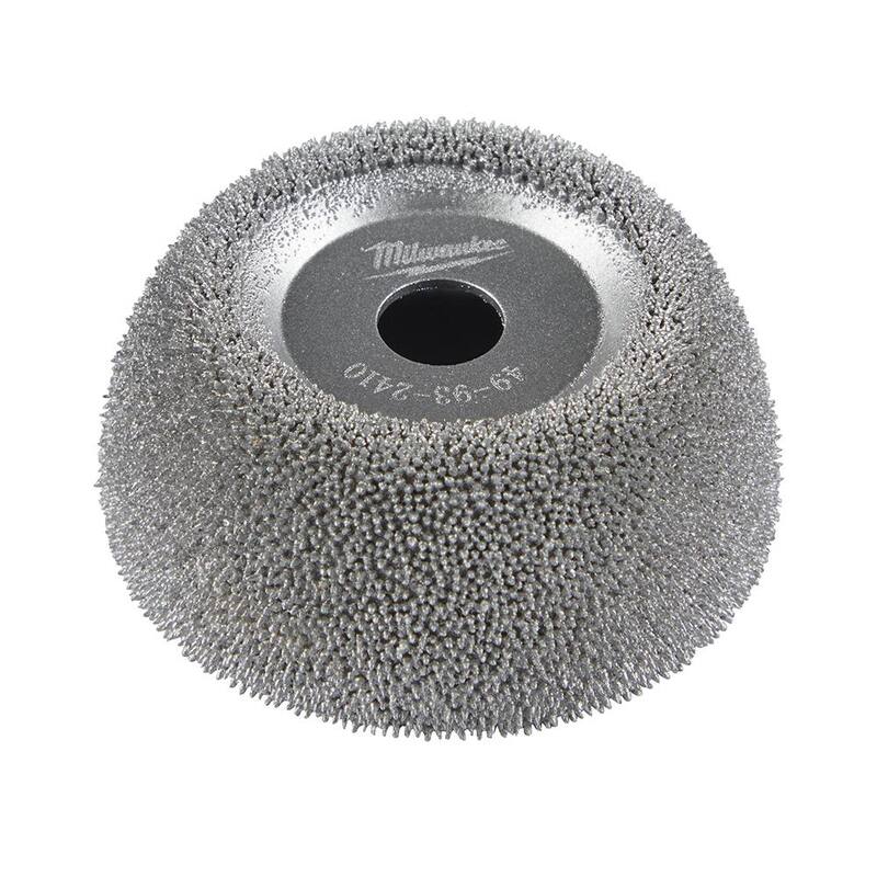 Rueda de pulido de baja velocidad y contorno ensanchado de 2 pulgadas de Milwaukee - 49-93-2410