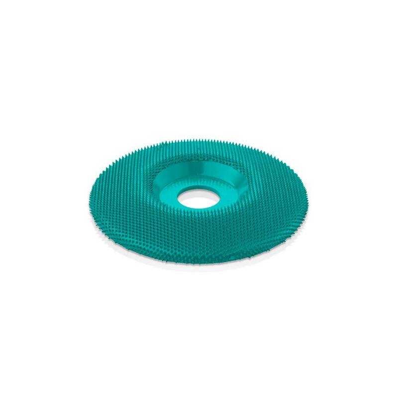 Disco de conformado extremo con dientes de carburo de tungsteno, tamaño medio de 4-1/2 in. 7/8 in. de diámetro de boquilla - SD412X70.