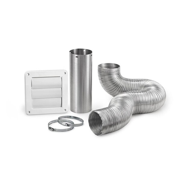 Lambro LAMBRO 313WUL Louvered Vent Kit, 1-Piece, For Gas and Electric Dryer Installations - 313WUL