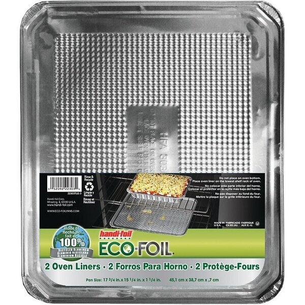 Handi-Foil 22303TL-015 Oven Liner, Aluminum - 22303TL-15