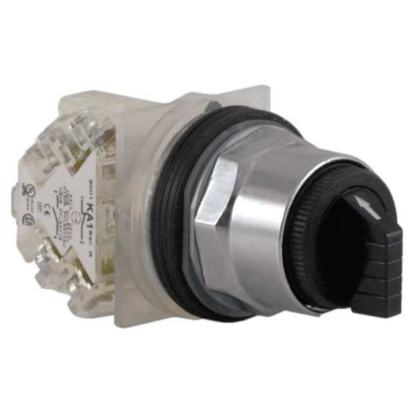 Schneider Electric - Interruptor selectivo no iluminado, 30mm, 3 posiciones, palanca - 9001KS42BH13