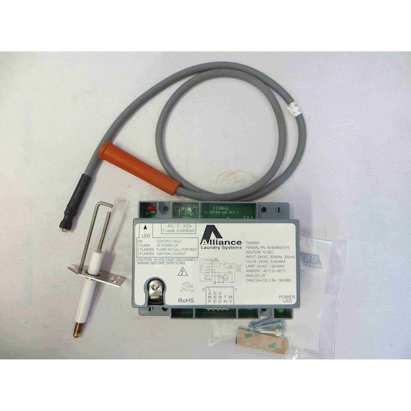 Alliance Laundry Systems Ignition Kit, Fenwal Domestic 50/75 All and 120/170 - 44264601